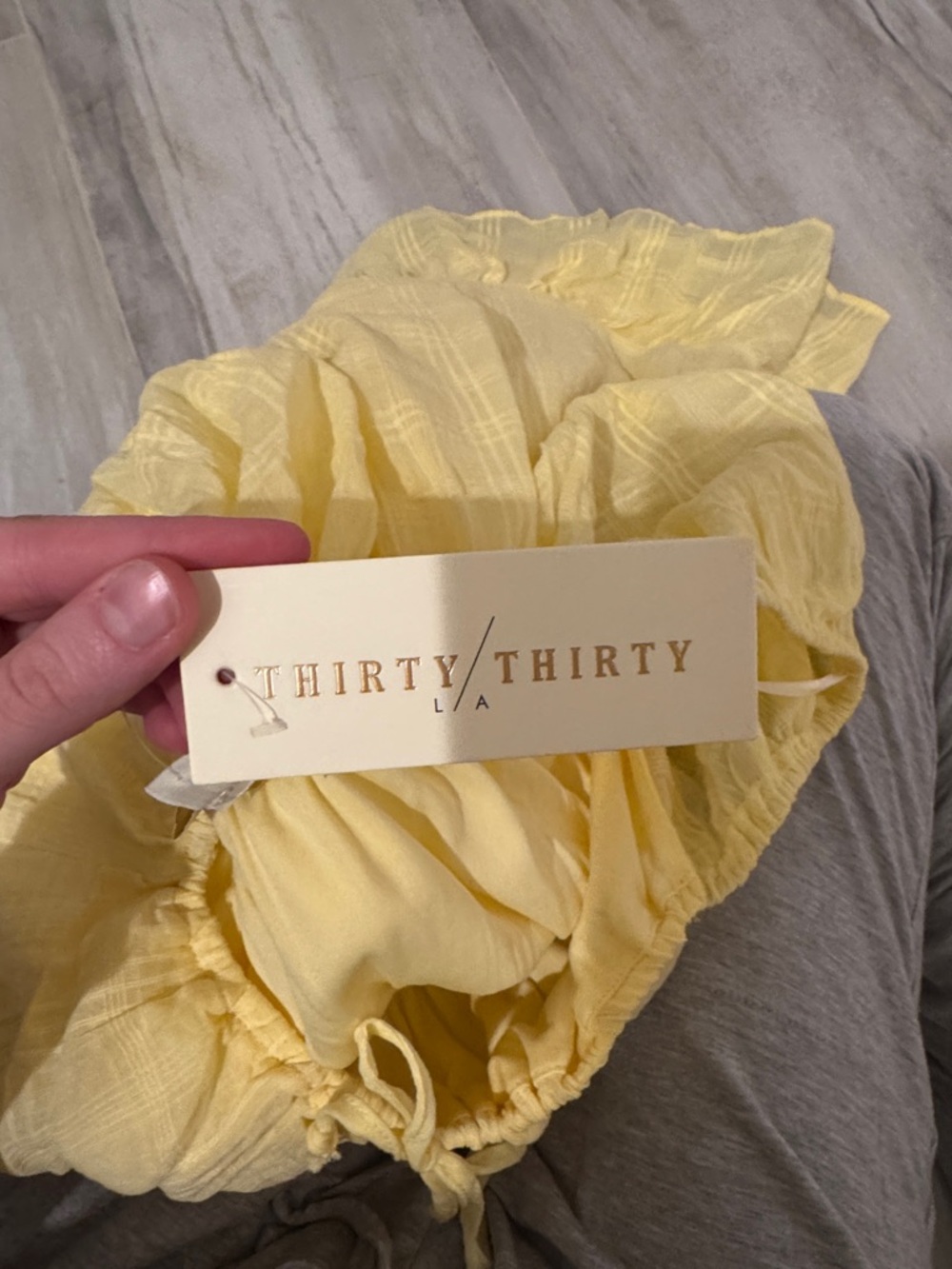 Yellow Woman’s Ruffle Dress - Picture 5 of 5